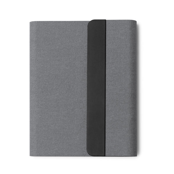 Stamina SABIX RPET multifunction folder A5 in grey - promotional merchandise printed with your company logo