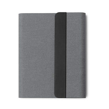 Stamina SABIX RPET multifunction folder A5 in grey - promotional merchandise printed with your company logo