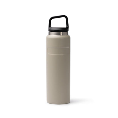 Stamina BOIX Recycled stainless steel thermal bottle in beige - promotional merchandise printed with your company logo