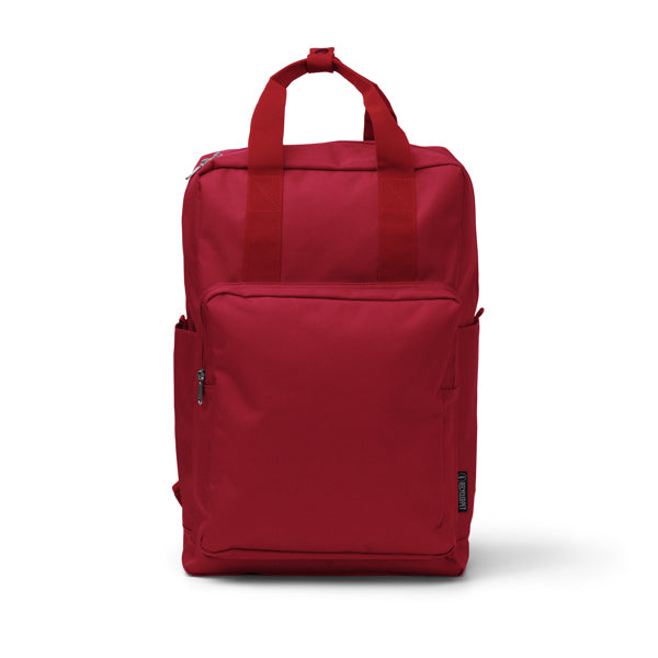 Stamina LEVIX RPET backpack in red - promotional merchandise printed with your company logo