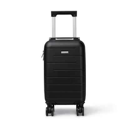 Stamina VIGO ABS suitcase in black - promotional merchandise printed with your company logo