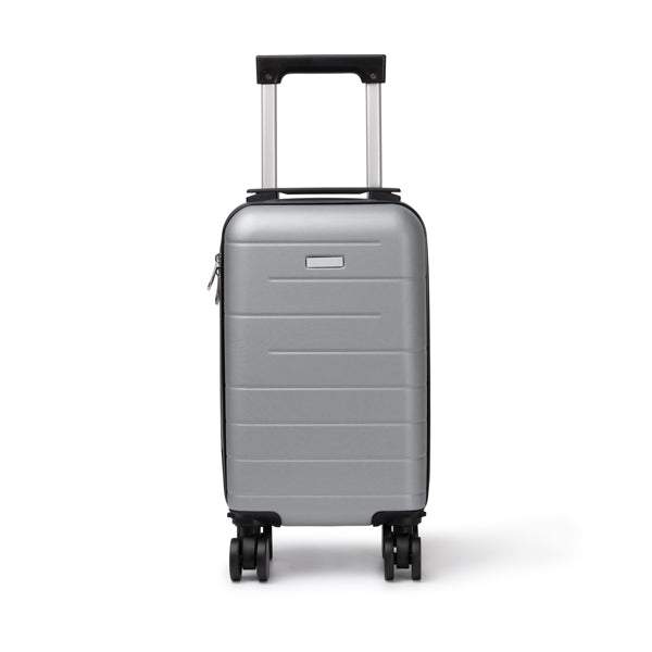 Stamina VIGO ABS suitcase in grey - promotional merchandise printed with your company logo