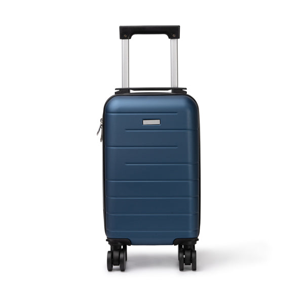 Stamina VIGO ABS suitcase in navy blue - promotional merchandise printed with your company logo
