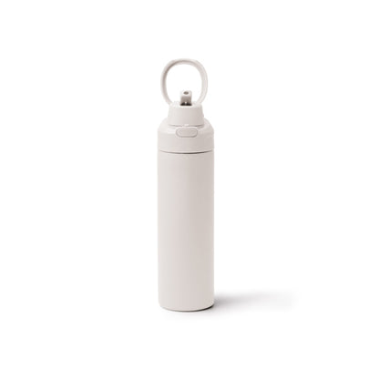 Stamina KELIS Recycled stainless steel thermal bottle in white - promotional merchandise printed with your company logo