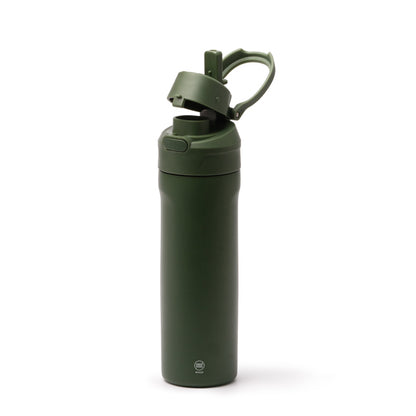 Stamina KELIS Recycled stainless steel thermal bottle in white - promotional merchandise printed with your company logo