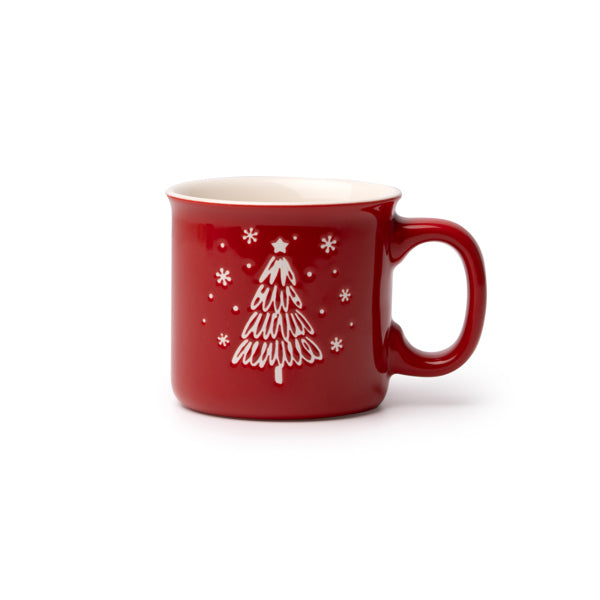 Stamina CALGARY Ceramic mug 260 ml in red - promotional merchandise printed with your company logo