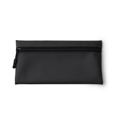 Stamina SELVAX PU pencil case in black - promotional merchandise printed with your company logo