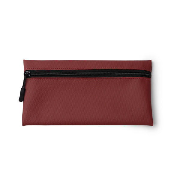 Stamina SELVAX PU pencil case in dark red - promotional merchandise printed with your company logo