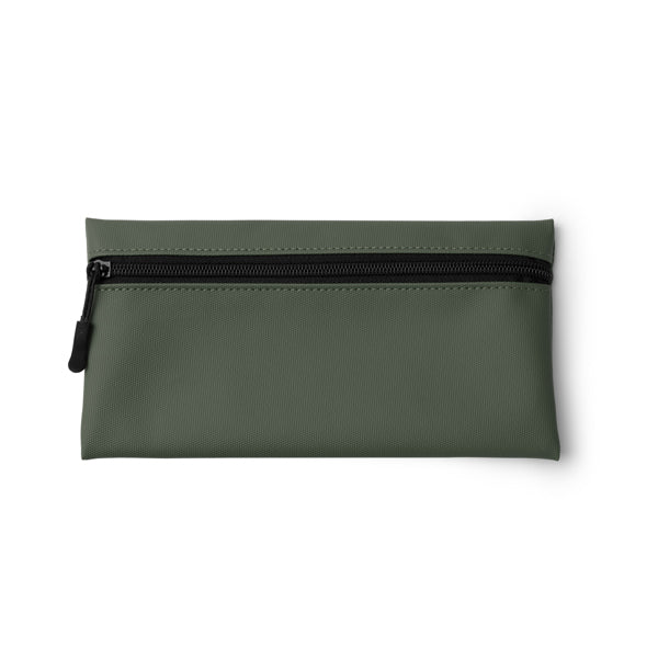 Stamina SELVAX PU pencil case in dark green - promotional merchandise printed with your company logo