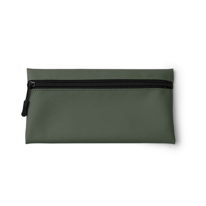 Stamina SELVAX PU pencil case in dark green - promotional merchandise printed with your company logo