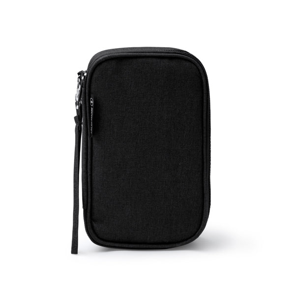 Stamina LOKY RPET travel organiser in black - promotional merchandise printed with your company logo