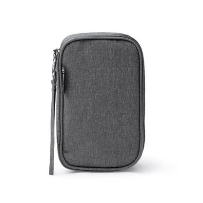 Stamina LOKY RPET travel organiser in heather grey - promotional merchandise printed with your company logo