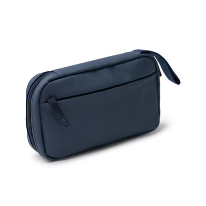 Stamina DULAC PU leather travel organiser in black - promotional merchandise printed with your company logo