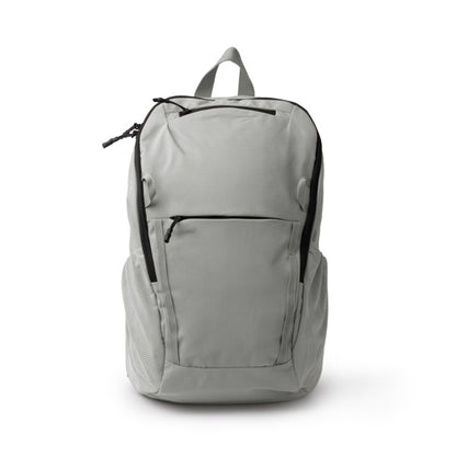 Stamina VERMONT 280D taslon nylon backpack in grey - promotional merchandise printed with your company logo