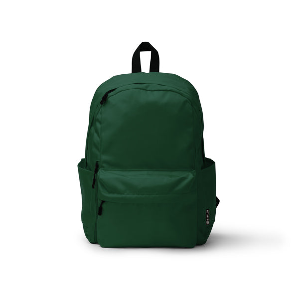Stamina TOMIN Recycled nylon backpack in dark green - promotional merchandise printed with your company logo