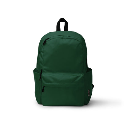 Stamina TOMIN Recycled nylon backpack in dark green - promotional merchandise printed with your company logo