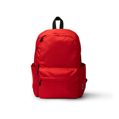 Stamina TOMIN Recycled nylon backpack in red - promotional merchandise printed with your company logo