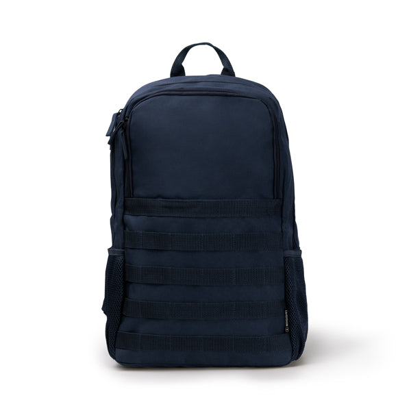 Stamina BUFALO RPET backpack in navy blue - promotional merchandise printed with your company logo