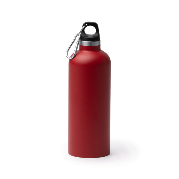 Stamina LUWAK Recycled stainless steel thermal cup 500 ml in red - promotional merchandise printed with your company logo