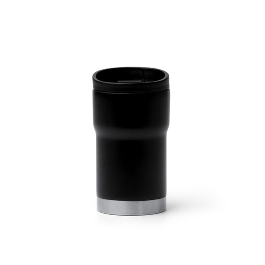 Stamina KOPIK Double-walled stainless steel thermal cup in black - promotional merchandise printed with your company logo
