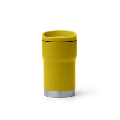 Stamina KOPIK Double-walled stainless steel thermal cup in yellow - promotional merchandise printed with your company logo