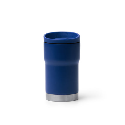 Stamina KOPIK Double-walled stainless steel thermal cup in royal blue - promotional merchandise printed with your company