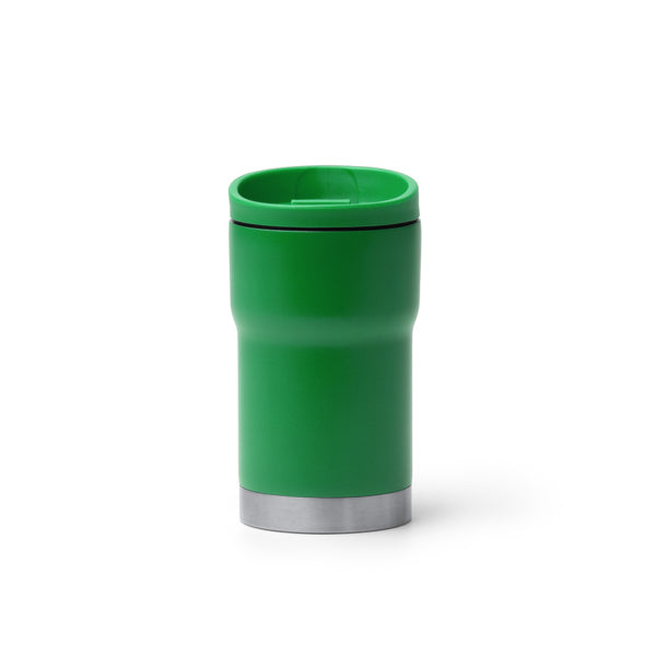 Stamina KOPIK Double-walled stainless steel thermal cup in fern green - promotional merchandise printed with your company