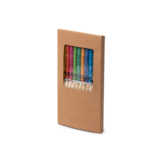 Stamina PATLEY Cardboard writing set in beige - promotional merchandise printed with your company logo