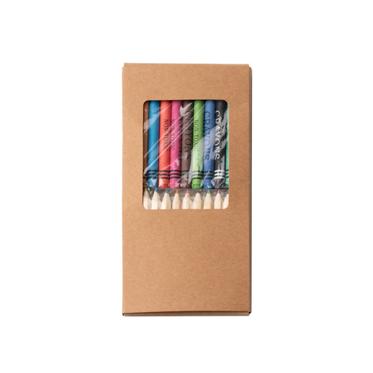 Stamina PATLEY Cardboard writing set in beige - promotional merchandise printed with your company logo