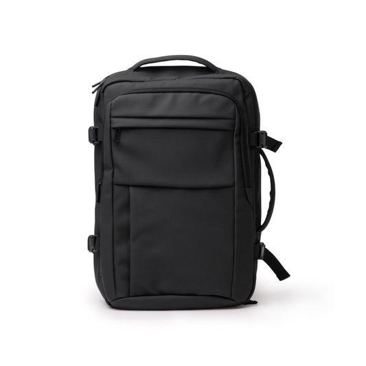 Stamina OREGON Soft PU backpack in black - promotional merchandise printed with your company logo