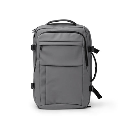 Stamina OREGON Soft PU backpack in grey - promotional merchandise printed with your company logo