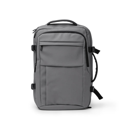Stamina OREGON Soft PU backpack in grey - promotional merchandise printed with your company logo