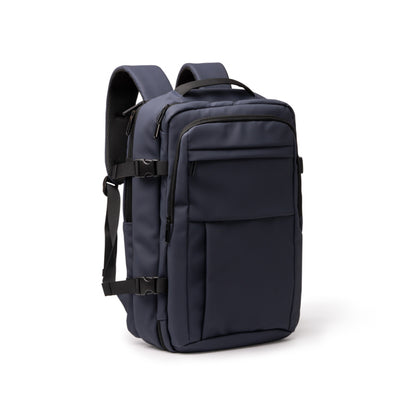 Stamina OREGON Soft PU backpack in black - promotional merchandise printed with your company logo
