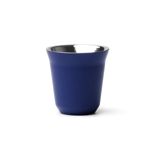 Stamina COSIK Recycled stainless steel cup 160 ml in royal blue - promotional merchandise printed with your company logo