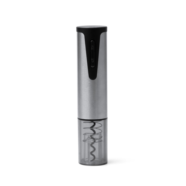 Stamina PINGUX Stainless steel and ABS corkscrew in black - promotional merchandise printed with your company logo