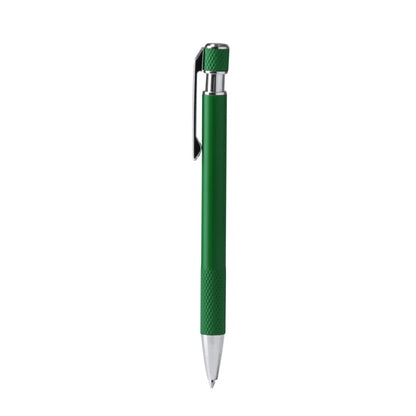 Stamina BLOMY Recycled aluminium ball pen in fern green - promotional merchandise printed with your company logo