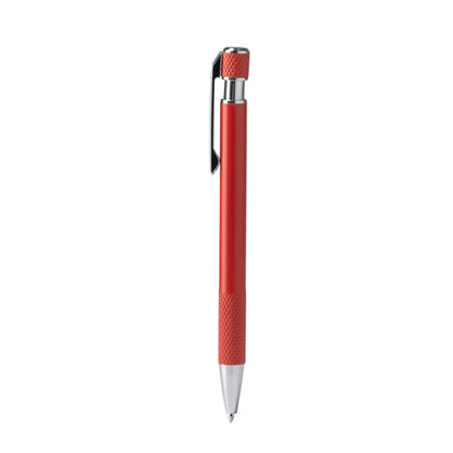 Stamina BLOMY Recycled aluminium ball pen in red - promotional merchandise printed with your company logo