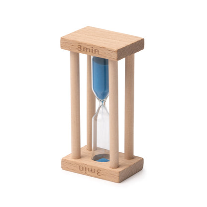 Stamina TEMPO Wood table clock in beige - promotional merchandise printed with your company logo