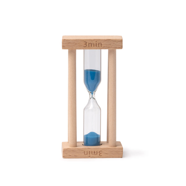 Stamina TEMPO Wood table clock in beige - promotional merchandise printed with your company logo