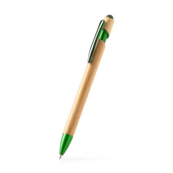 Stamina VILON Bamboo ball pen in black - promotional merchandise printed with your company logo