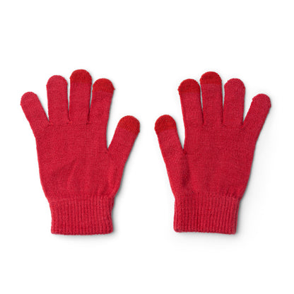 Stamina WINDSOR RPET touchscreen gloves in red - promotional merchandise printed with your company logo