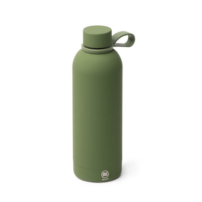 Stamina SIVAS Recycled stainless steel thermal bottle in white - promotional merchandise printed with your company logo