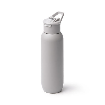 Stamina BULGON Recycled stainless steel thermal bottle in white - promotional merchandise printed with your company logo