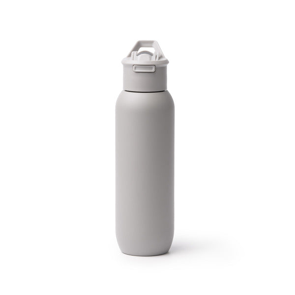Stamina BULGON Recycled stainless steel thermal bottle in grey - promotional merchandise printed with your company logo