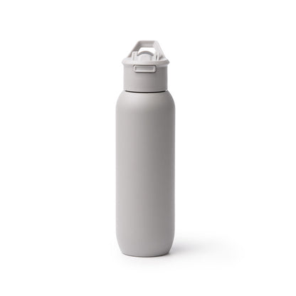 Stamina BULGON Recycled stainless steel thermal bottle in grey - promotional merchandise printed with your company logo