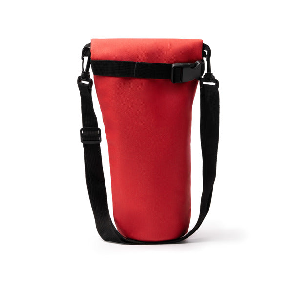 Stamina GOBI 600D RPET cooler bag in red - promotional merchandise printed with your company logo