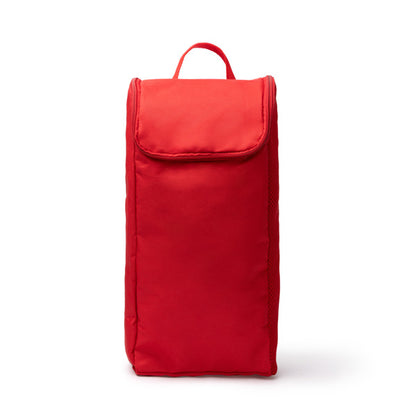 Stamina DIEGOX 600D RPET shoe bag in red - promotional merchandise printed with your company logo