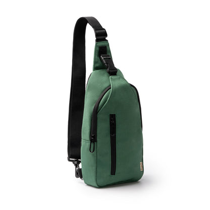 Stamina VALAR Recycled cotton backpack in black - promotional merchandise printed with your company logo