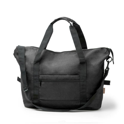 Stamina PAMUK Recycled cotton tote bag in black - promotional merchandise printed with your company logo