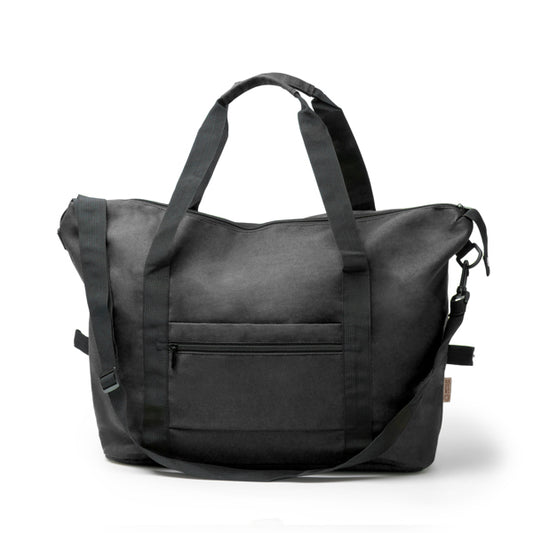 Stamina PAMUK Recycled cotton tote bag in black - promotional merchandise printed with your company logo